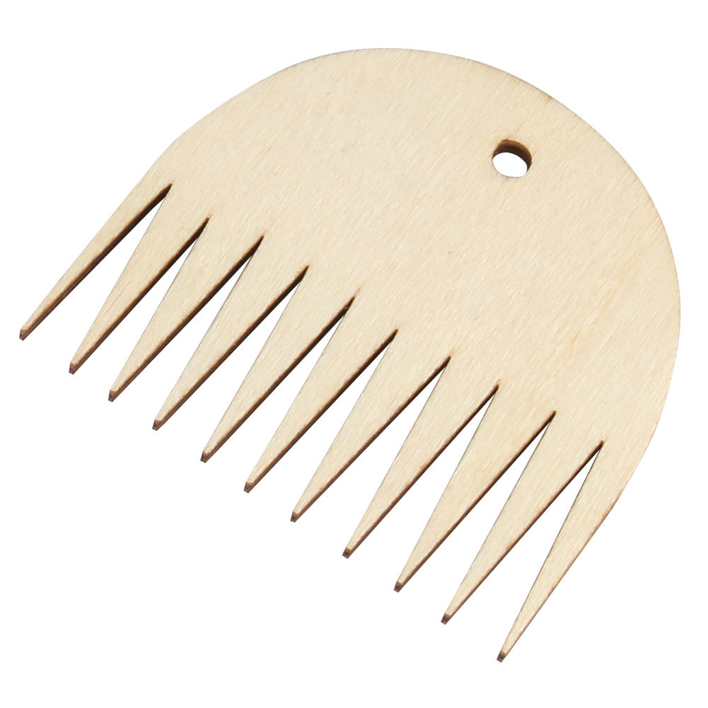 Tapestry Weaving Tools Wooden Comb DIY Serrated Comb