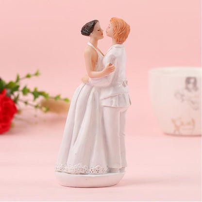 Wedding Cake Doll Resin Cake Decoration