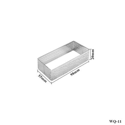 Stainless Steel Round Cake Mold Square