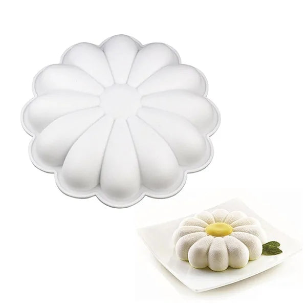 3D Round Shape Silicone Mold for Cake