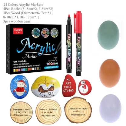 36 Colors Acrylic Paint Pens