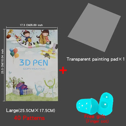 3D Printing Pen Drawing Book