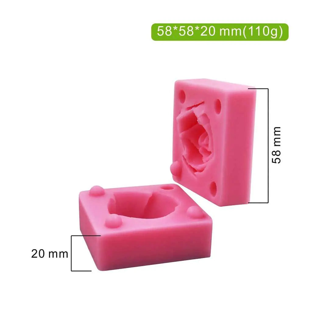 3D Rose Mold