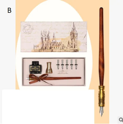 Set Crystal Glass Pen Set