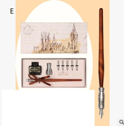 Set Crystal Glass Pen Set