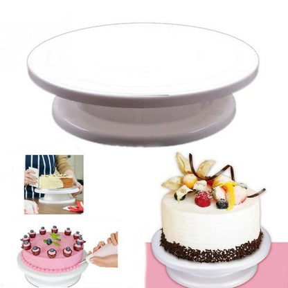 Rotating Cake Decorating Stand