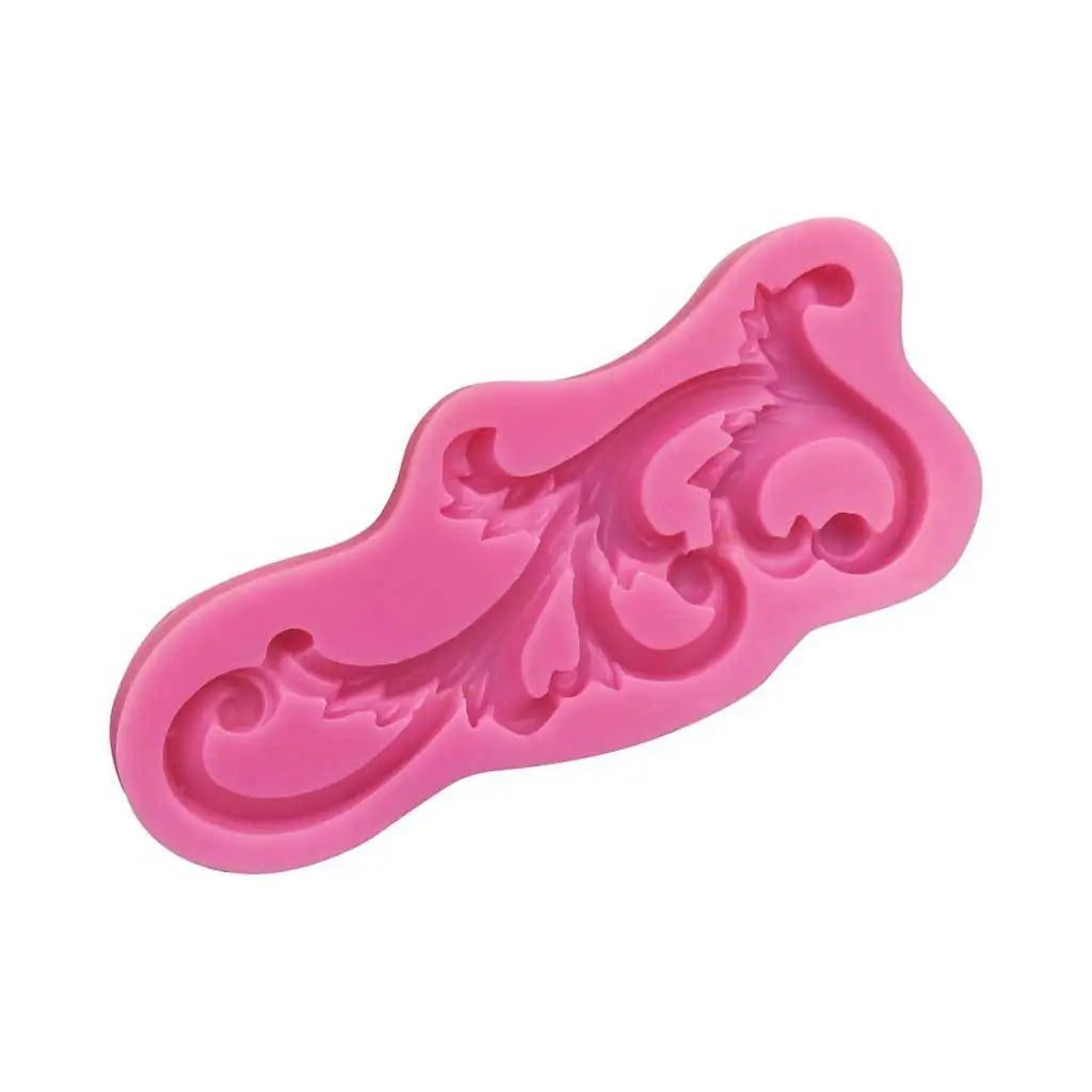 Baroque Scroll Silicone Cake Molds