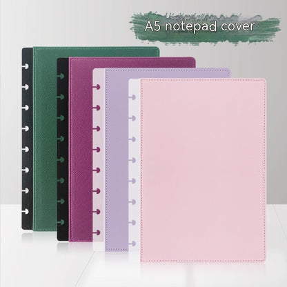 A5 Replaceable Removable Leather Sewing Notebook Cover