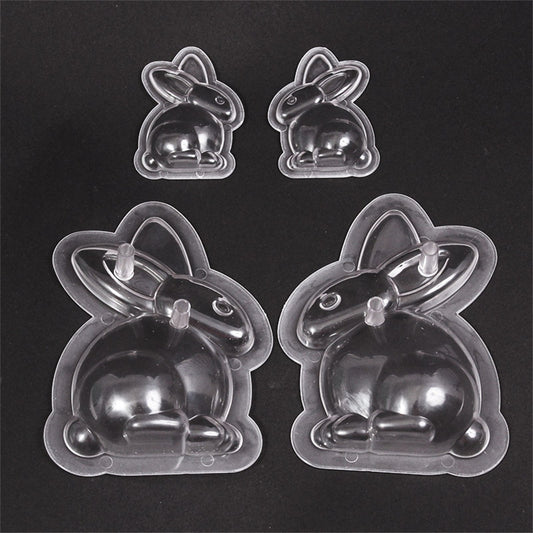 3d Plastic Easter Bunny Chocolate Rabbit Cake Molds