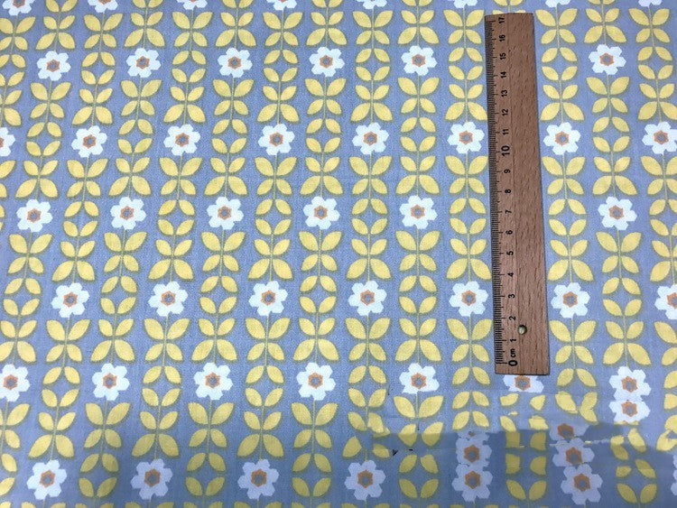 Sun Flower Cotton Cloth Printed Bed Fabric Cotton Fabric