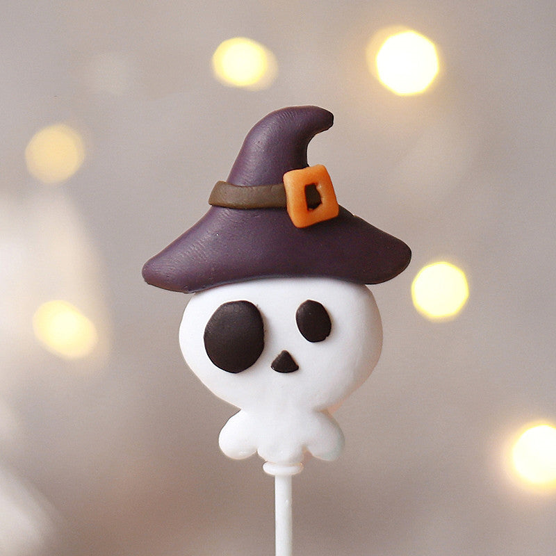 Adorable Decoration Of Halloween Baking Cake