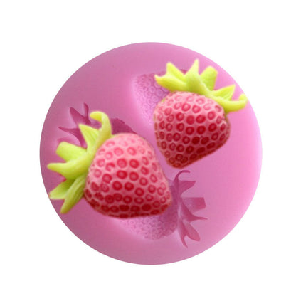 Cake Silicone Mold Blueberry Raspberry Chocolate