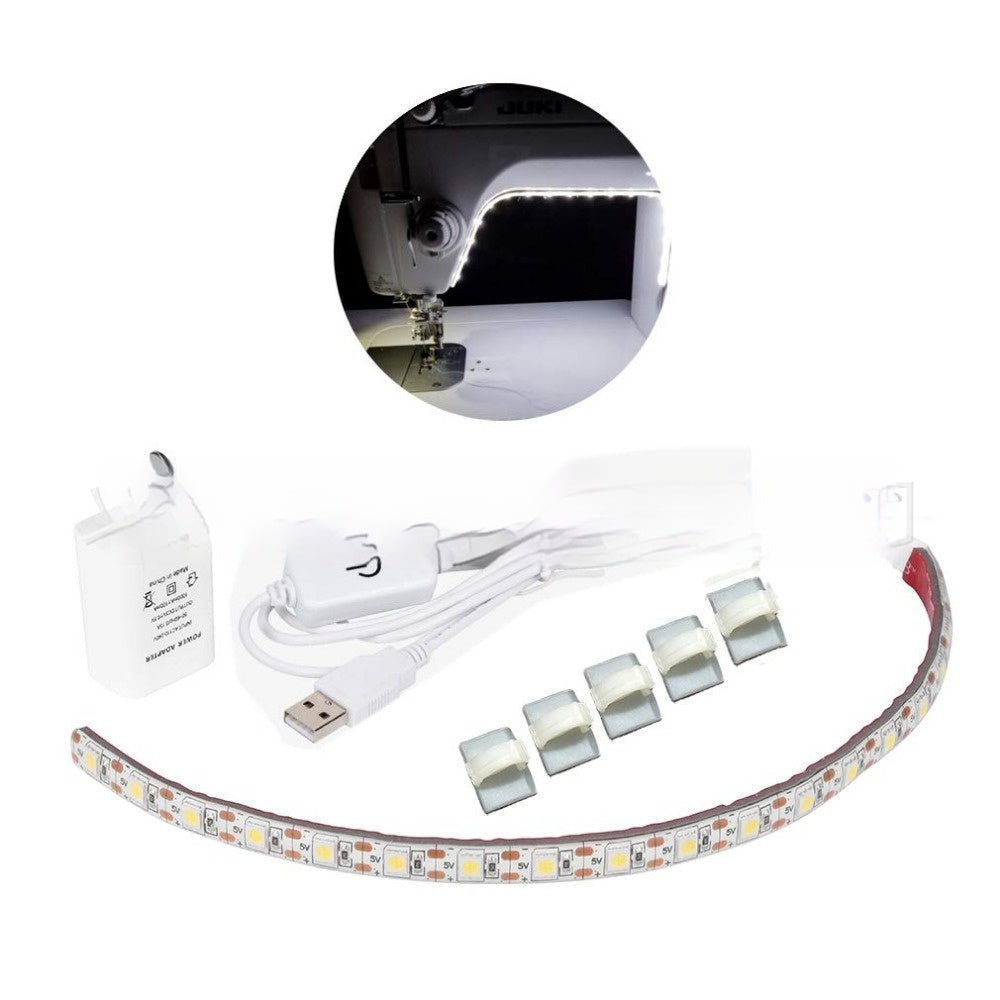 Sewing Machine LED Lamp Kit DC5V Flexible USB Sewing Machine Lamp 30cm Industrial Machine Lamp