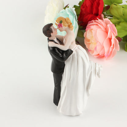 Wedding Cake Doll Resin Cake Decoration