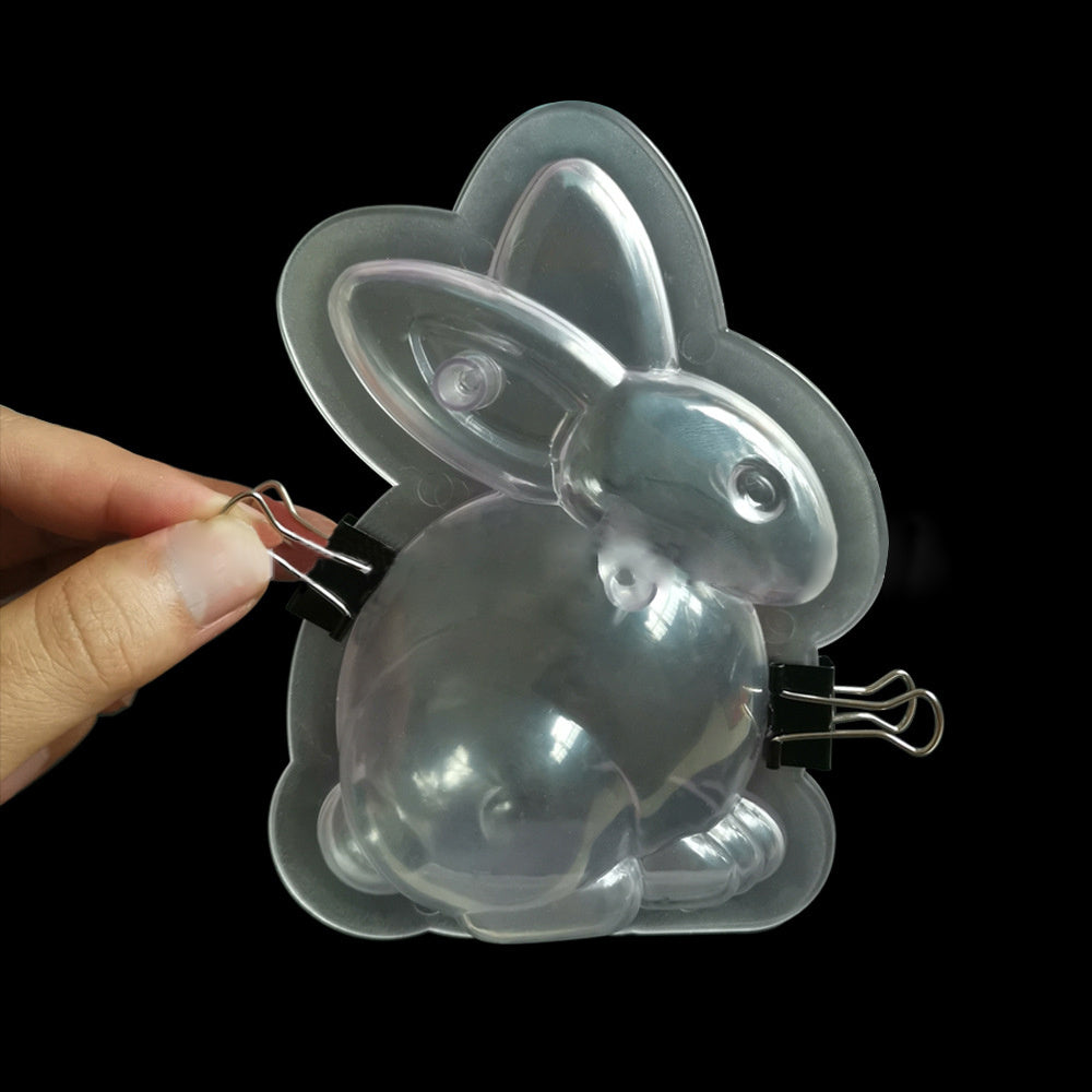 3d Plastic Easter Bunny Chocolate Rabbit Cake Molds