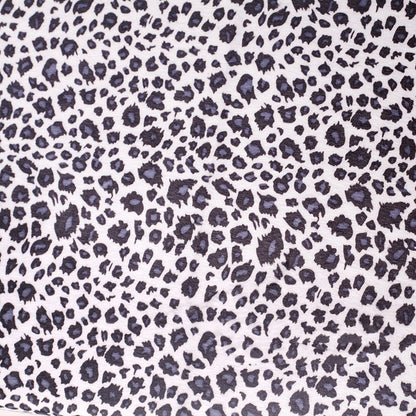 Short Plush Animal Print Fabric