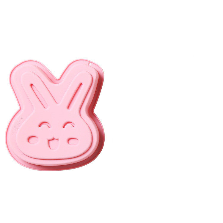 6-inch Easter Bunny Silicone Baking Tray Cake Mold