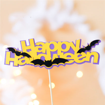 Adorable Decoration Of Halloween Baking Cake