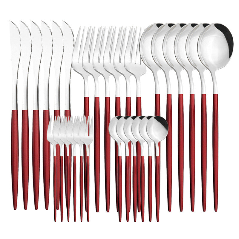 Stainless Steel Cutlery Set Creative Hotel Coffee Spoon Fruit Cake