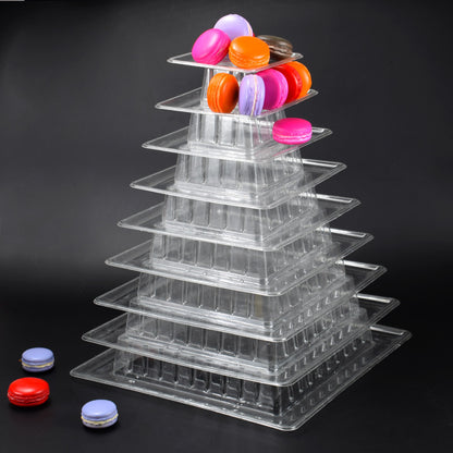 Round Plastic Cake Tower Wedding Cake Shelf