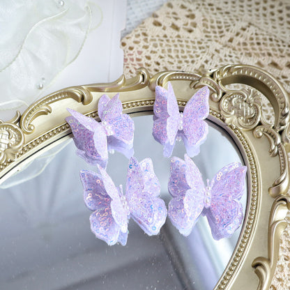 Butterfly Birthday Cake Plug-in Beautiful Mother's Day Cake Decoration Plug-in