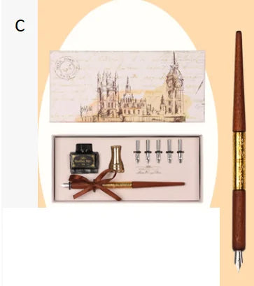 Set Crystal Glass Pen Set