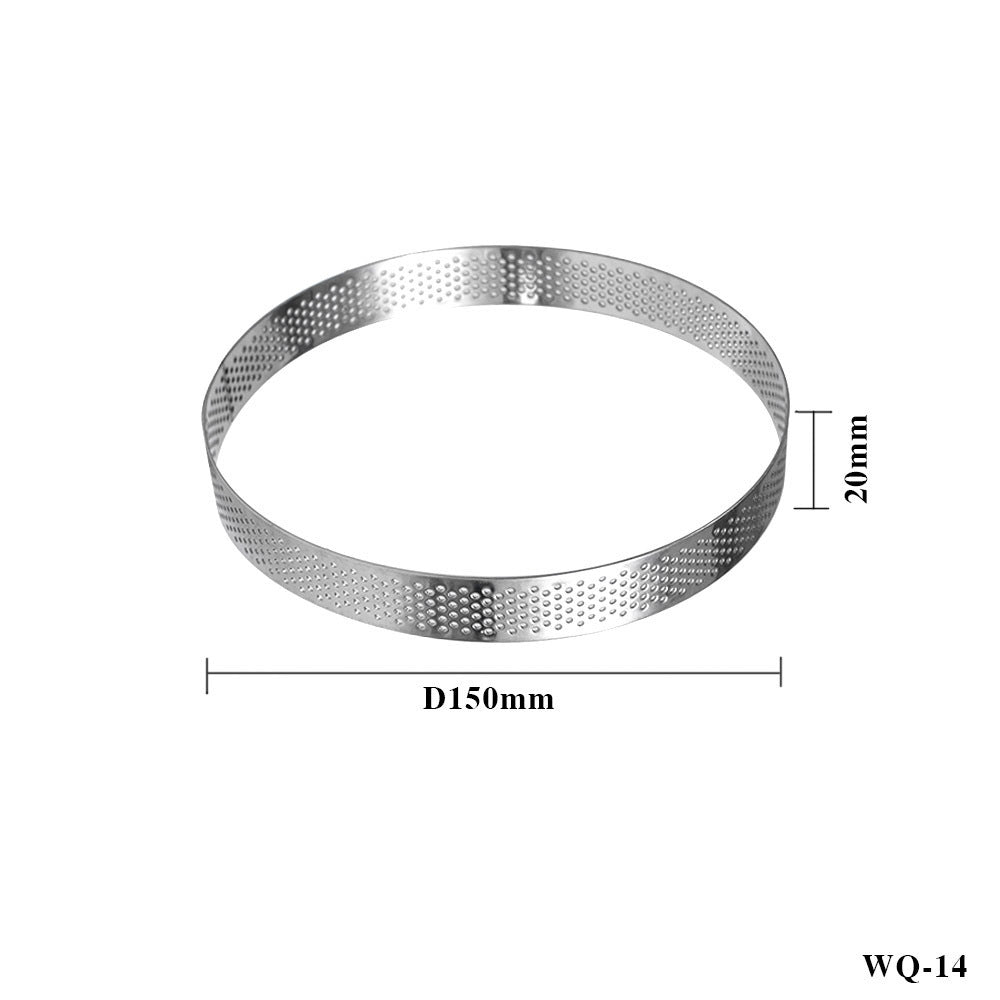 Stainless Steel Round Cake Mold Square