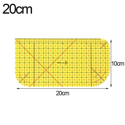 Splicing Sewing Transparent Heat Resistant Tool Ruler