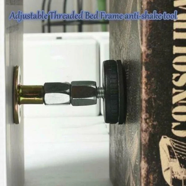 Adjustable Threaded Bed Frame Anti-Shake Tool