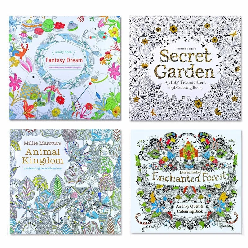 24 Pages Coloring Book For Children