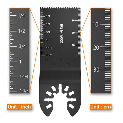 20pcs Oscillating Multi Tool Saw Blades Wood Metal Cut Cutter For Dewalt Fein